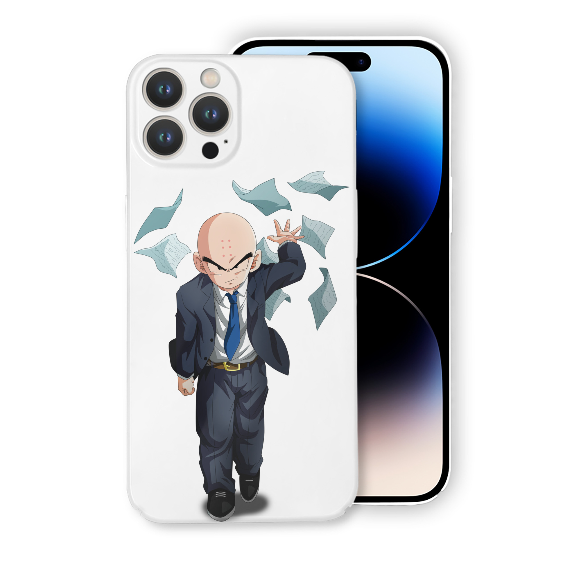 （画像用） ドラゴンボール クリリン DRAGON BALL krillin 【iPhone 14シリーズ対応】ハードケース